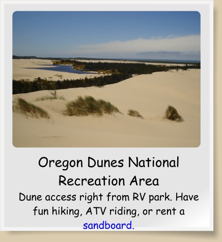 Oregon Dunes National Recreation Area